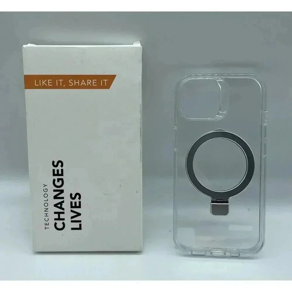 Kickstand Case for iPhone 15 (6.1”) MagSafe Compatible Military Drop Protection - Picture 1 of 7